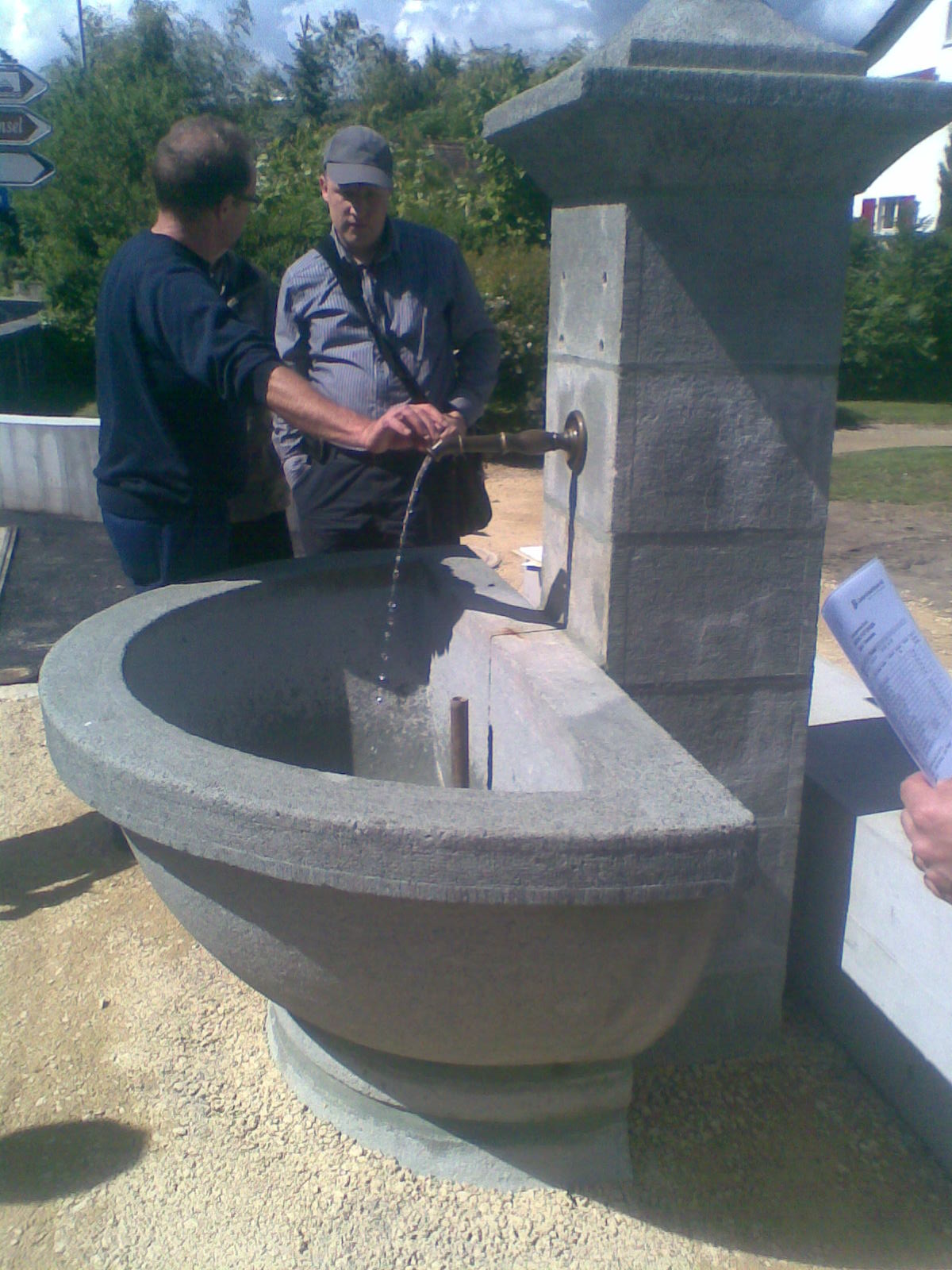Brunnensanierung Stadtgraben Erlach